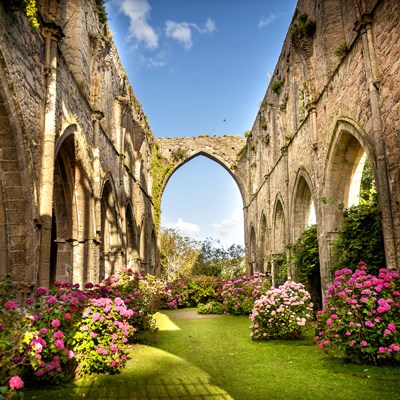 que faire en Bretagne : visiter L'abbaye de Beauport