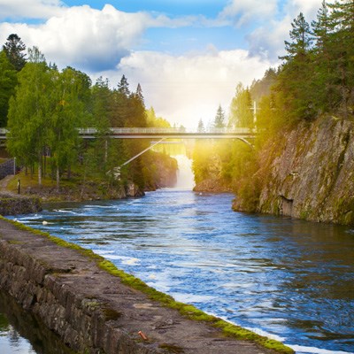 que faire en Norvège : visiter Le canal du Télémark
