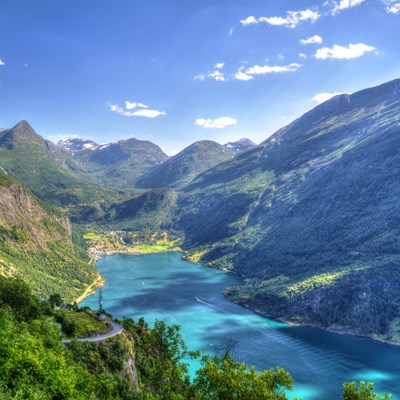 que faire en Norvège : visiter Le fjord de Geiranger