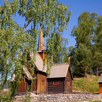 que faire en Norvège : visiter Le musée de Maihaugen