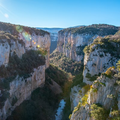 que faire en Espagne : visiter La réserve naturelle de Foz Lumbier