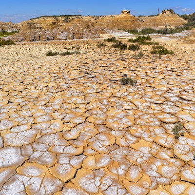 que faire en Espagne : visiter La Bardena Blanca