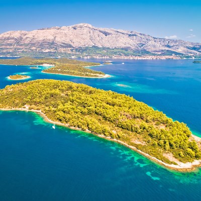que faire en Croatie : visiter Les îles de Vrnik et Badja