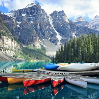 que faire au Canada : visiter Le Lac Moraine