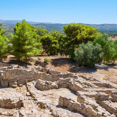 que faire en Crète : visiter Le palais de Phaestos 