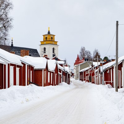que faire en Laponie : visiter Gammelstad