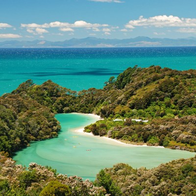 que faire en Nouvelle Zelande : visiter Le Parc National d'Abel Tasman