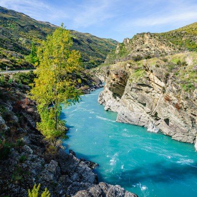 que faire en Nouvelle Zelande : visiter Les Gorges de Kawarau