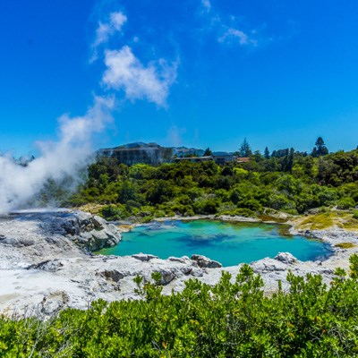 que faire en Nouvelle Zelande : visiter Rotorua