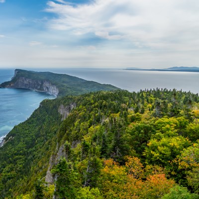 que faire au Canada : visiter Le parc national de Forillon