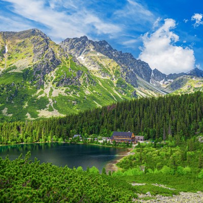 que faire en Slovaquie : visiter Popradské Pleso 