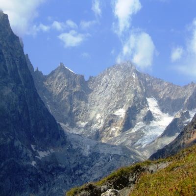 que faire en Rhône-Alpes : visiter Le grand col Ferret