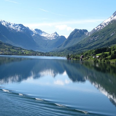 que faire en Norvège : visiter Le fjord d'Eidepollen