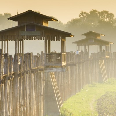 que faire en Birmanie : visiter Pont d'U Bein