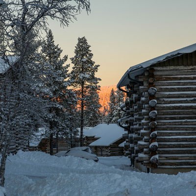que faire en Laponie : visiter Saariselka