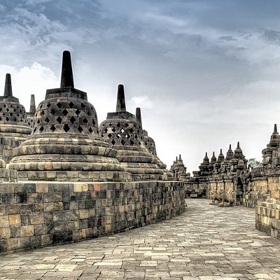 que faire en Indonesie : visiter Le temple de Borobudur
