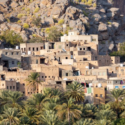 que faire en Oman : visiter Misfah