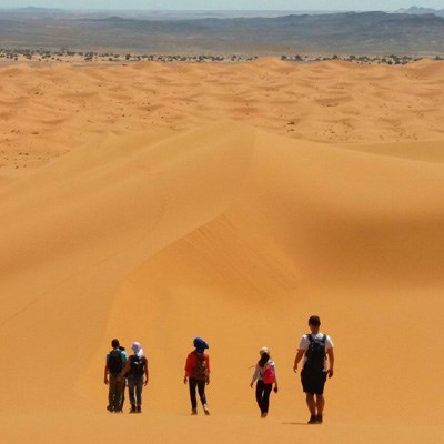 que faire au Maroc : visiter Les dunes de Bougayouarne