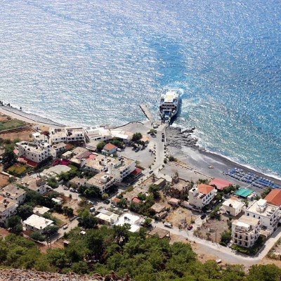 que faire en Crète : visiter L'Agia Roumeli