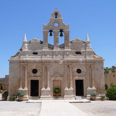 que faire en Crète : visiter Le monastère d'Arkadi