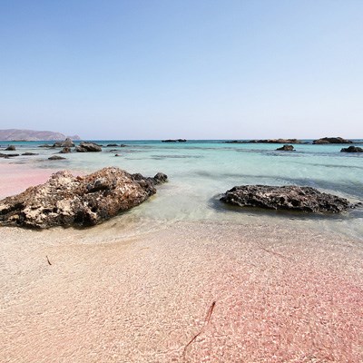 que faire en Crète : visiter La presqu'île de l'Elafonissi