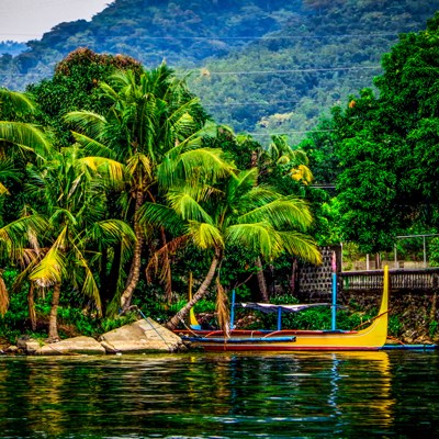 que faire aux Philippines : visiter Le volcan Taal