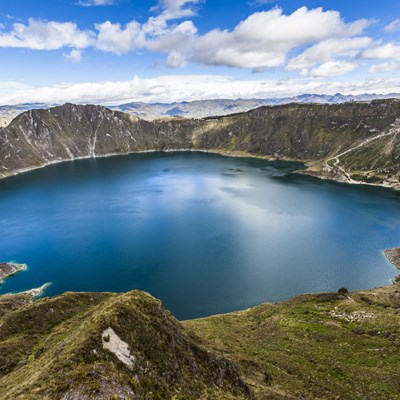 que faire en Equateur : visiter Quilotoa