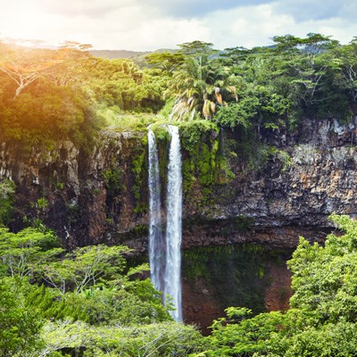 que faire à l' Ile Maurice : visiter Les cascades de Tamarin
