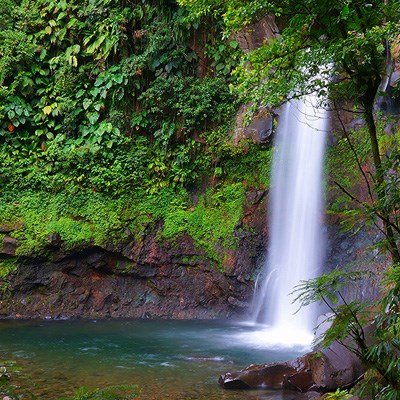 que faire en Guadeloupe : visiter Les chutes du Carbet