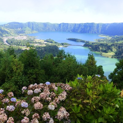 que faire aux Açores : visiter Sete Cidades