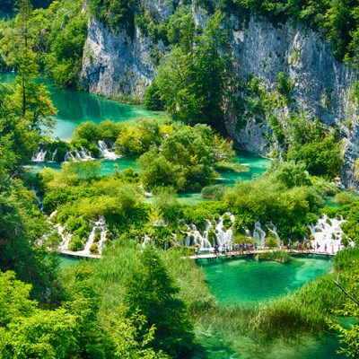 que faire en Croatie : visiter Le parc national de Plitvice