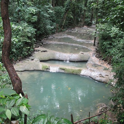 que faire au Guatemala : visiter Les cascades des 7 Altares