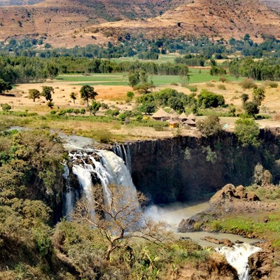 que faire en Ethiopie : visiter Les chutes du Nil bleu