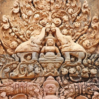 que faire au Cambodge : visiter Banteay Srei