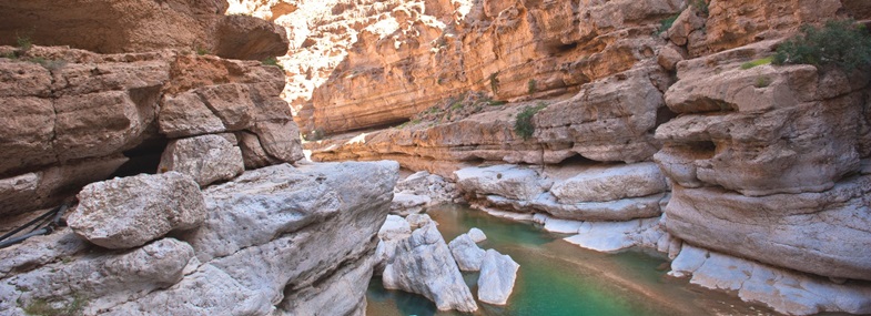 Circuit Oman - Jour 7 : Fins - Wadi Shab - Bandar Khairan