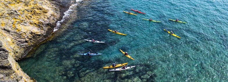 Circuit Canaries - Jour 6 : Sud de l'Ile en kayak - El Golfo - Los Hervideros