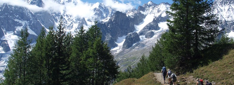 Circuit Rhône-Alpes - Jour 5 : Courmayeur - Pré de la Saxe - Val Ferret italien