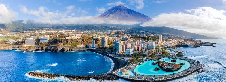 Circuit Canaries - Jour 1 : Vol pour Tenerife - Puerto de la Cruz