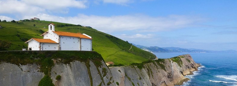 Falaises Zumaia Pays Basque