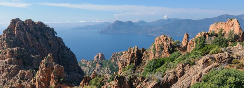 Calanques de Piana hiver à pied