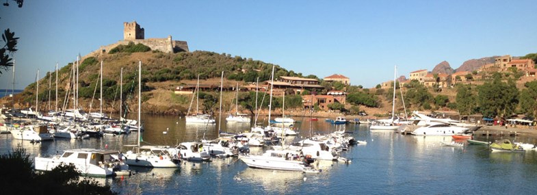 Girolata village corse hiver