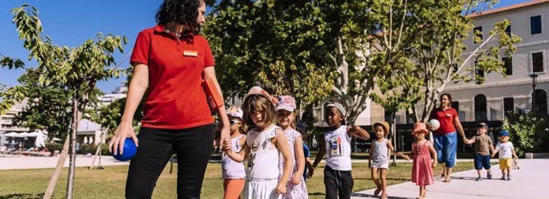 Séjour Provence - Le mini club enfant