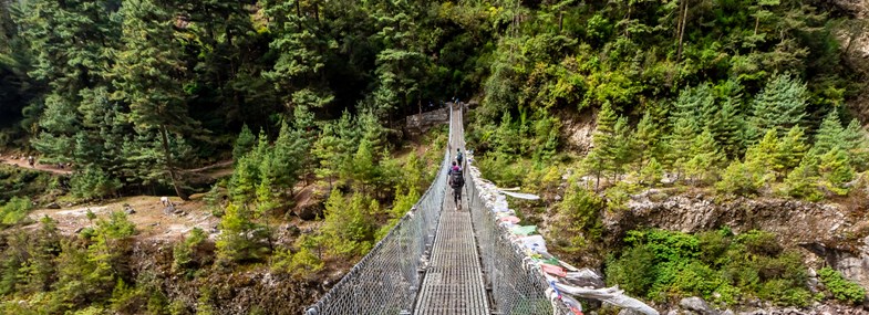Circuit Népal - Jour 4 :  Phakding (2610m) - Jorsale (2740m)