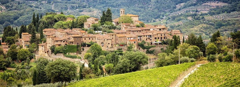 Circuit Italie - Jour 4 : Montefioralle - Radda in Chianti