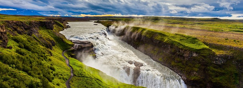 Circuit Islande - Jour 2 : Reykjavik - Cercle d'Or - Gullfoss - Serre familiale de Fridheimar