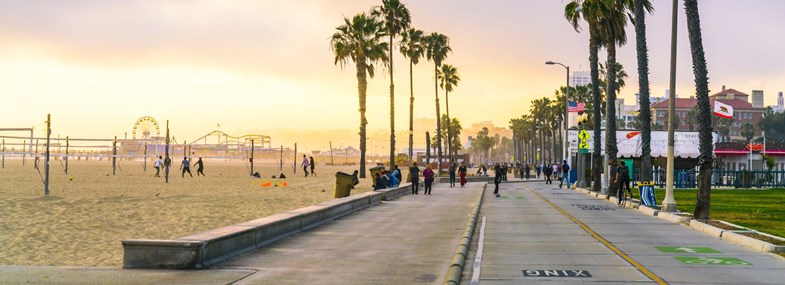 Circuit Etats-Unis - Jour 3 : Los Angeles - Vélo & Plage à Santa Monica