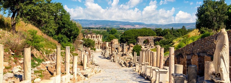 Selçuk statues et colonnes