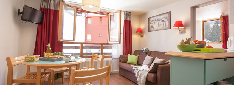 Chambre hôtel club Val Cenus 