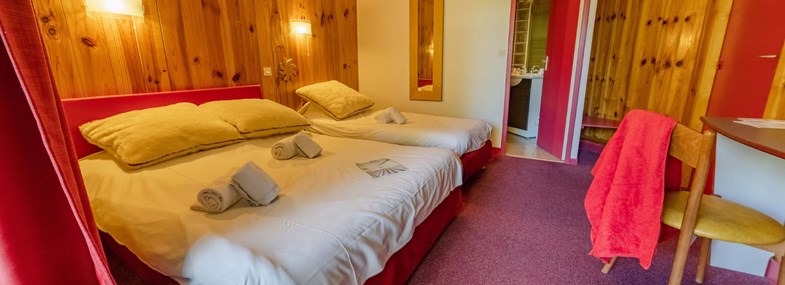 Voyage Rhône-Alpes - Les chambres
