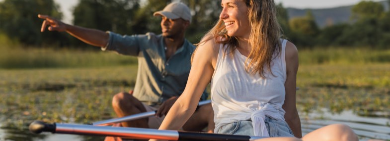 Circuit Mozambique - Afrique du Sud - Jour 12 : Vilanculos - Sortie canoë au coucher de soleil